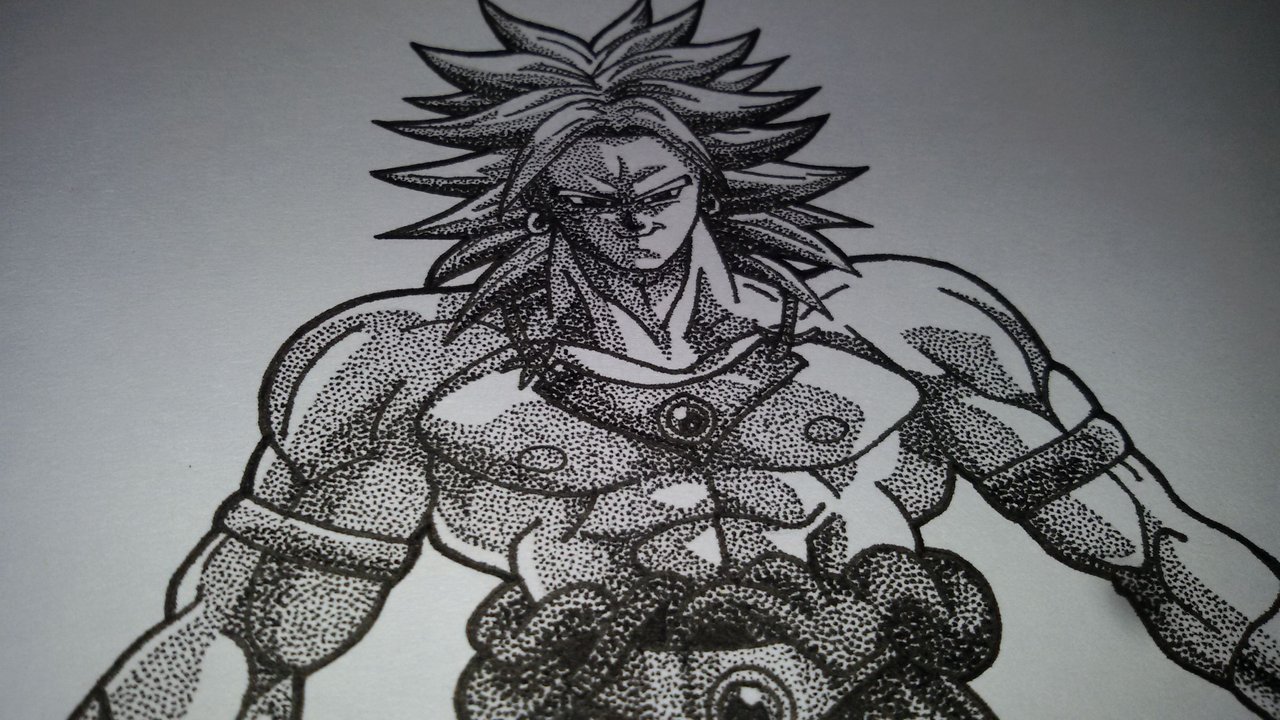 guy drawing broly｜TikTok Search