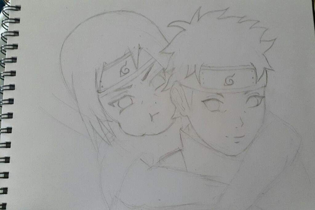 Art - Itachi Uchiha drawing step by step Naruto series — Steemit