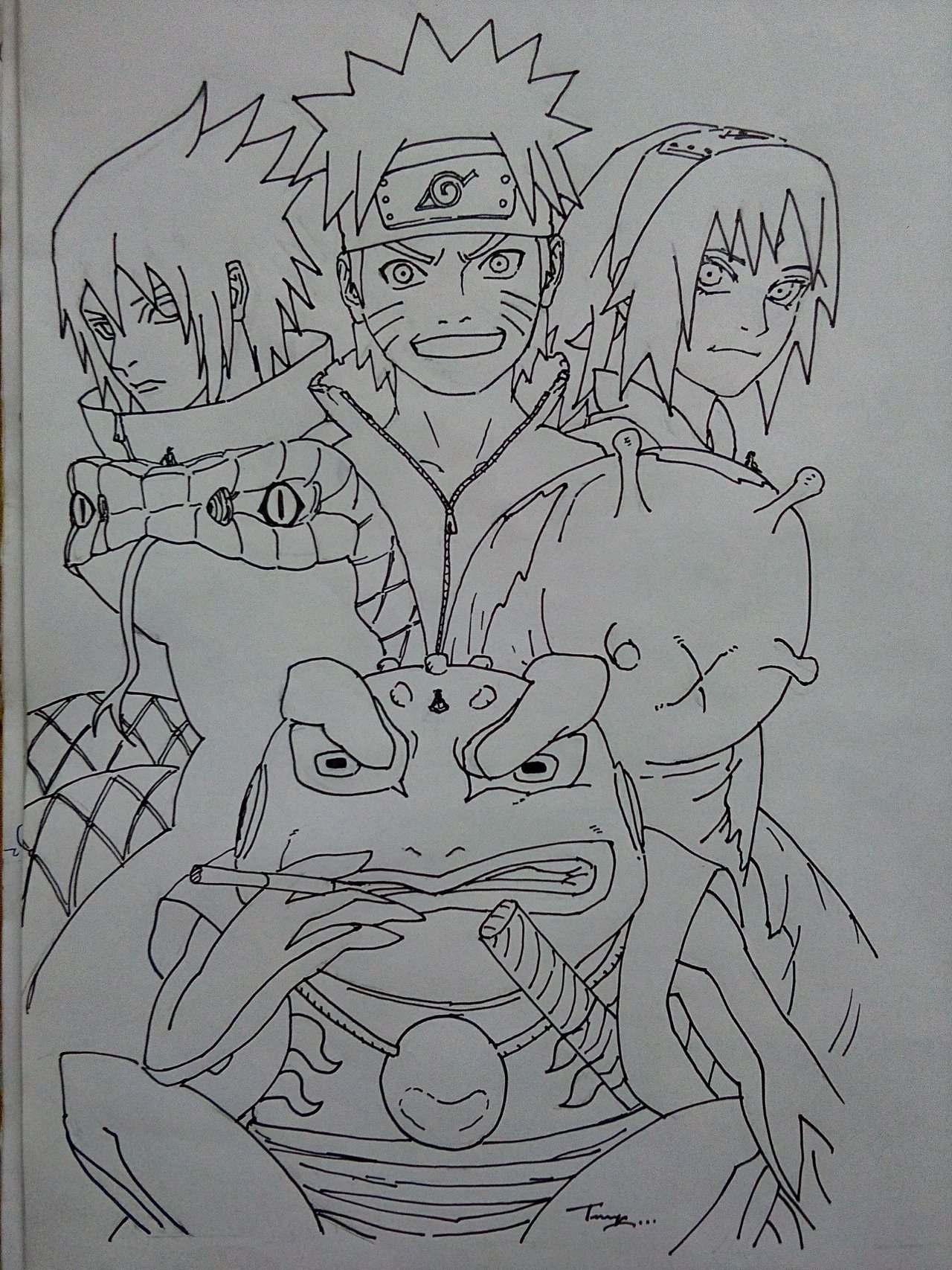 Art #2 Naruto Sketch — Steemit