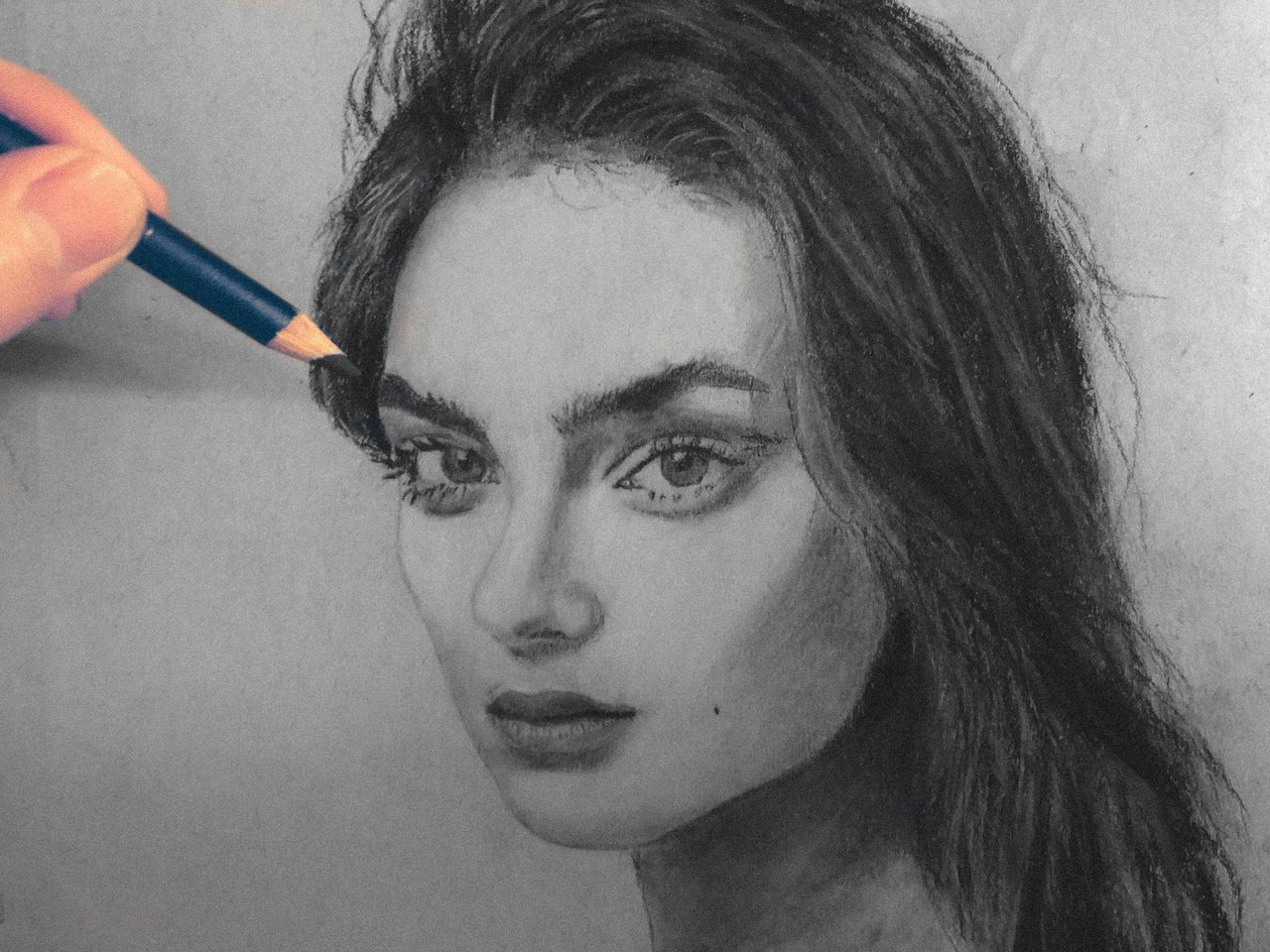 REALISTIC DRAWING  GIRL DRAWING  WOMAN DRAWING  LADY DR  Flickr