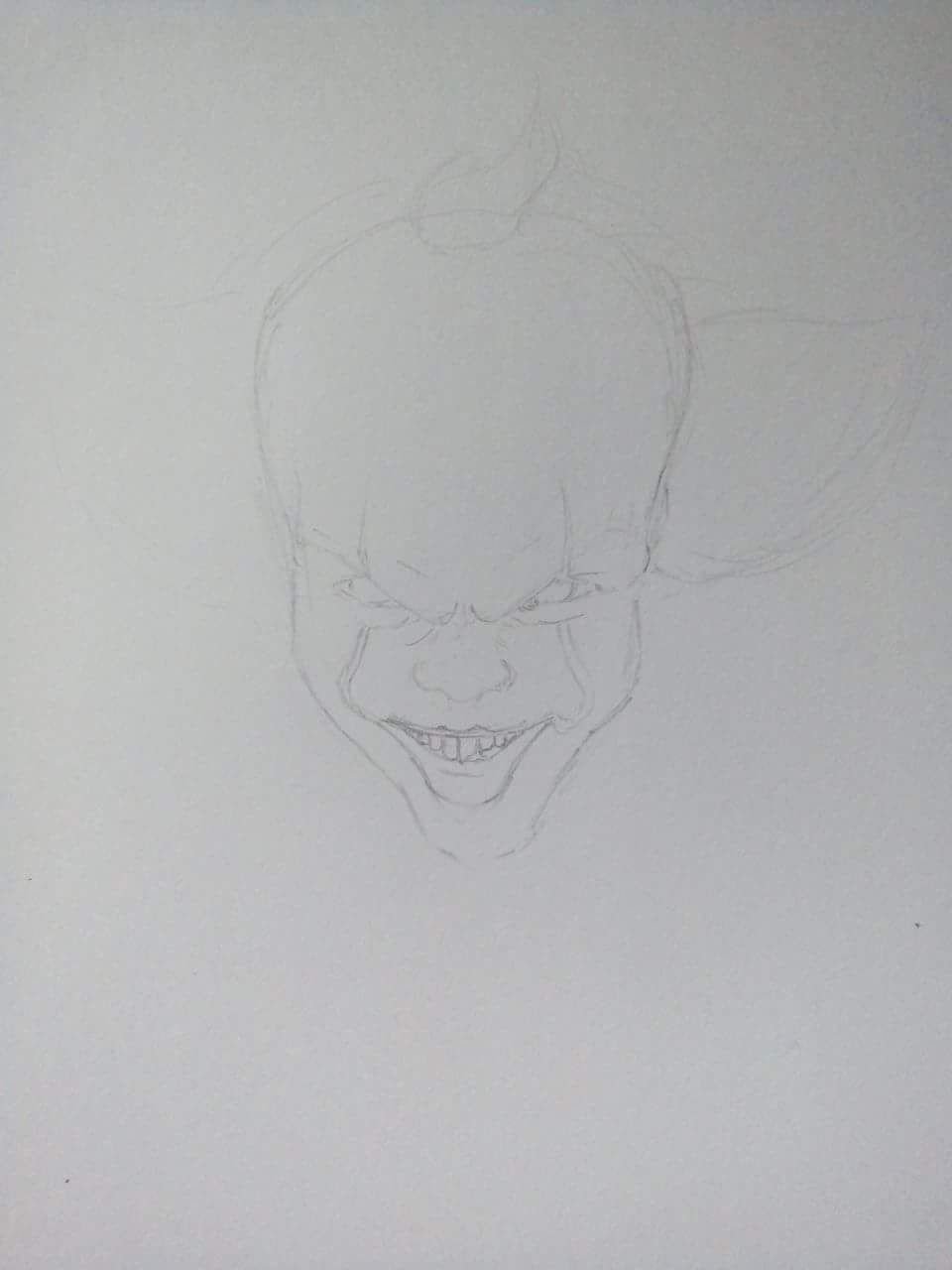 How To Draw Pennywise In Simple And Easy Steps