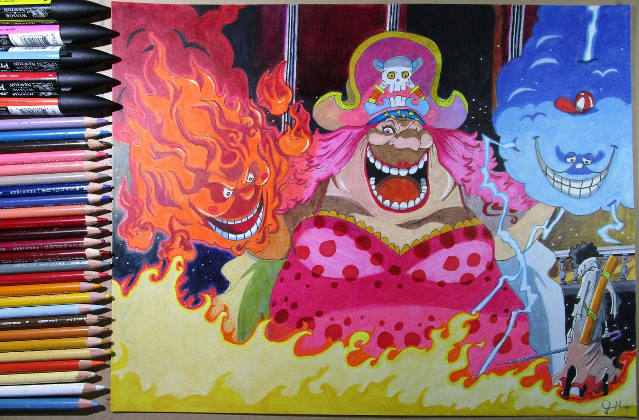 Anime Drawing Big Mom Of One Piece Peakd