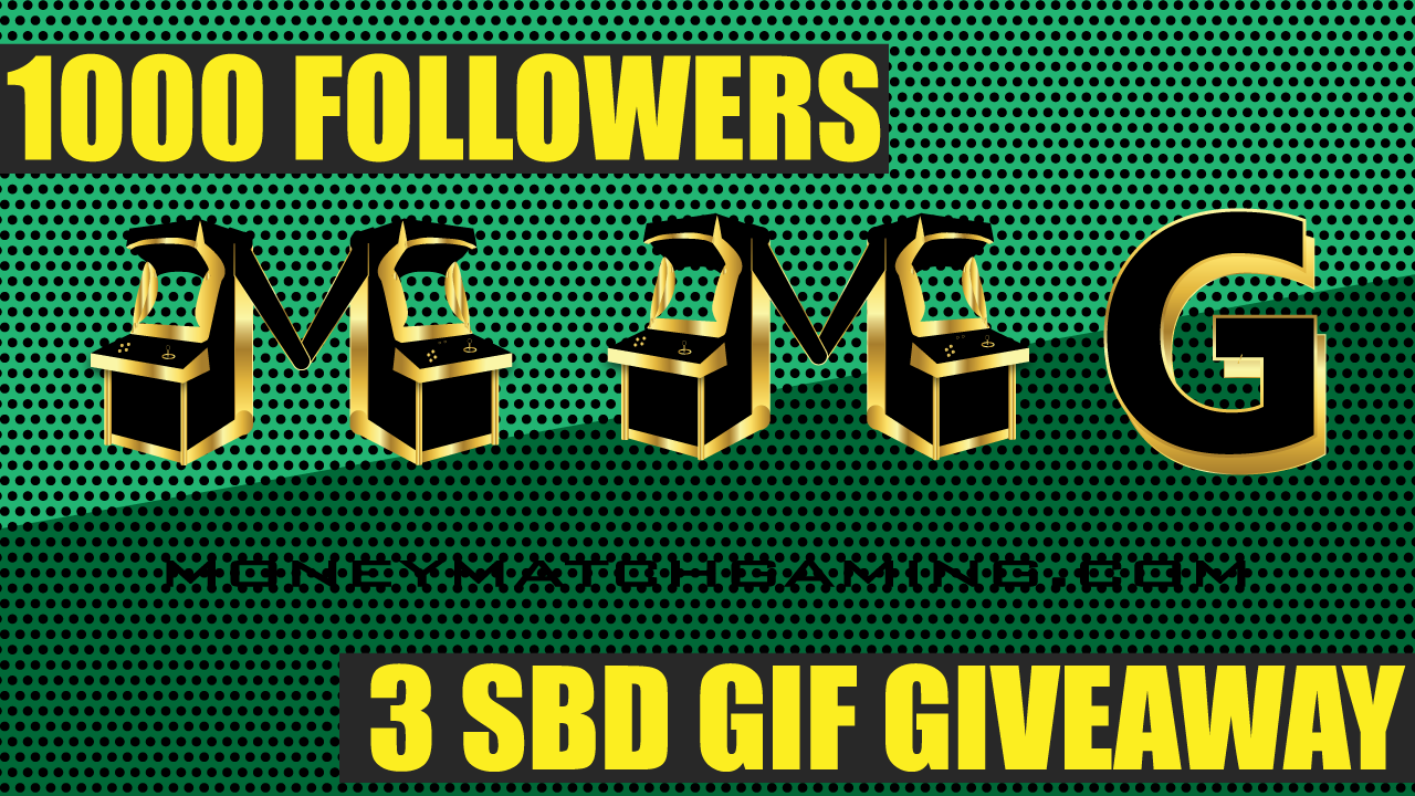 3 SBD Gif Giveaway(Gaming/Anime) - Thanks for 1000 Followers [MMG] | PeakD