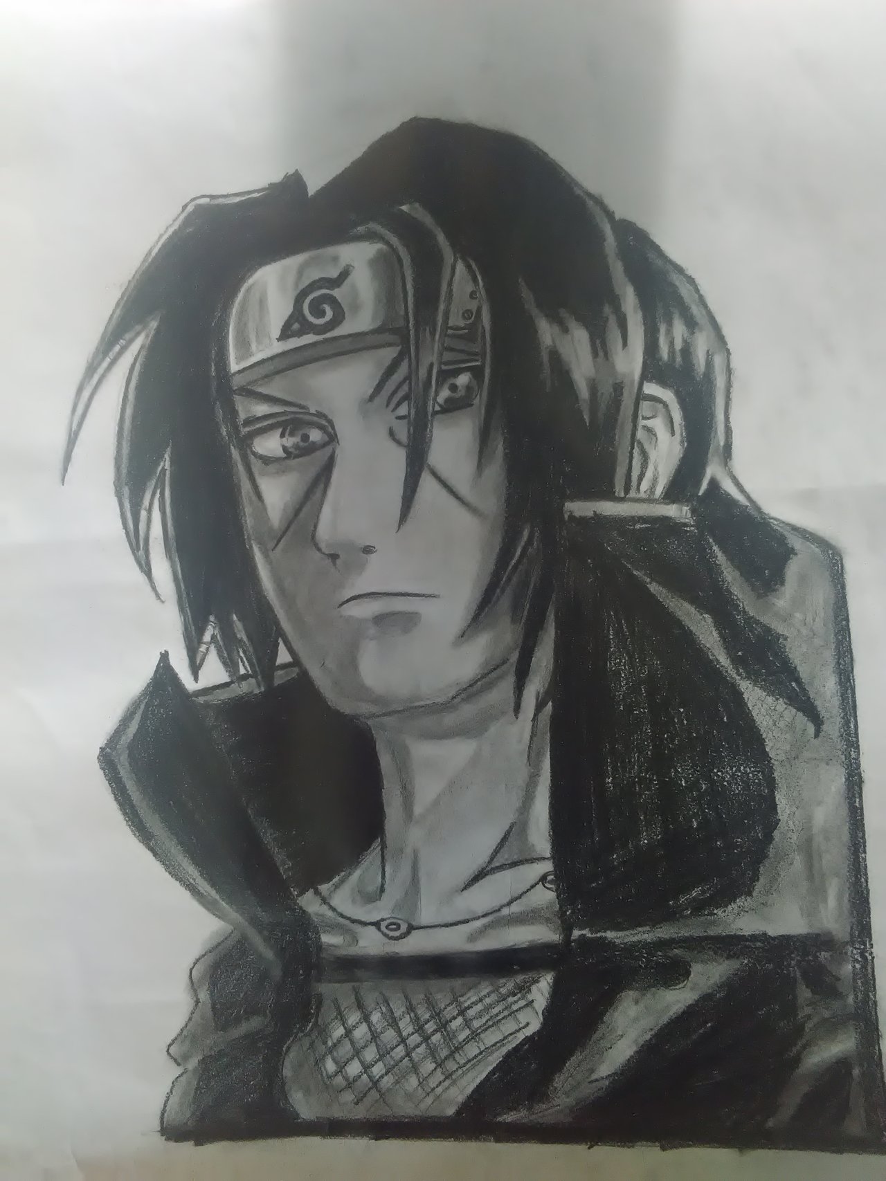 Art - Itachi Uchiha drawing step by step Naruto series — Steemit