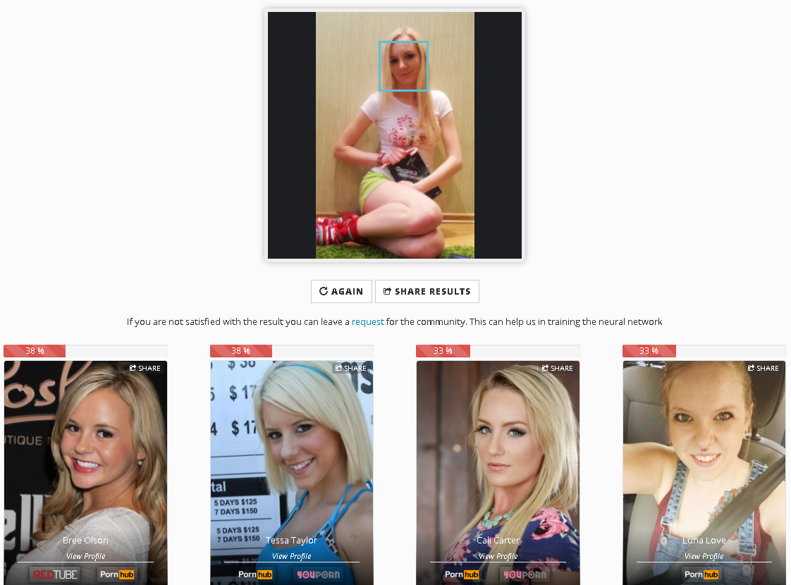 Pornstar search