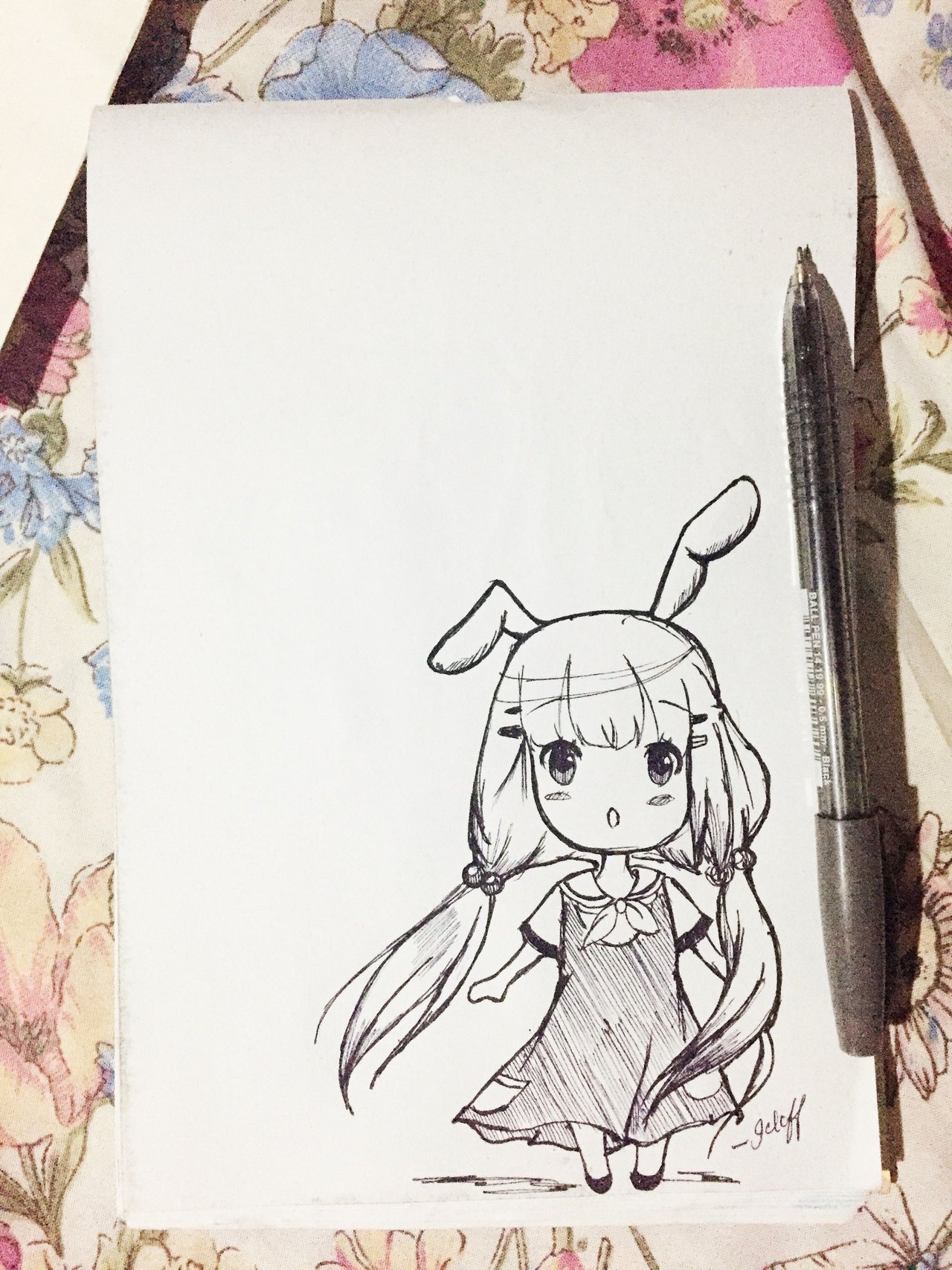 Pen sketch practice