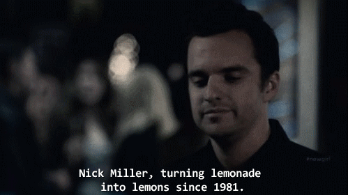 Nick Miller - Lemons.gif