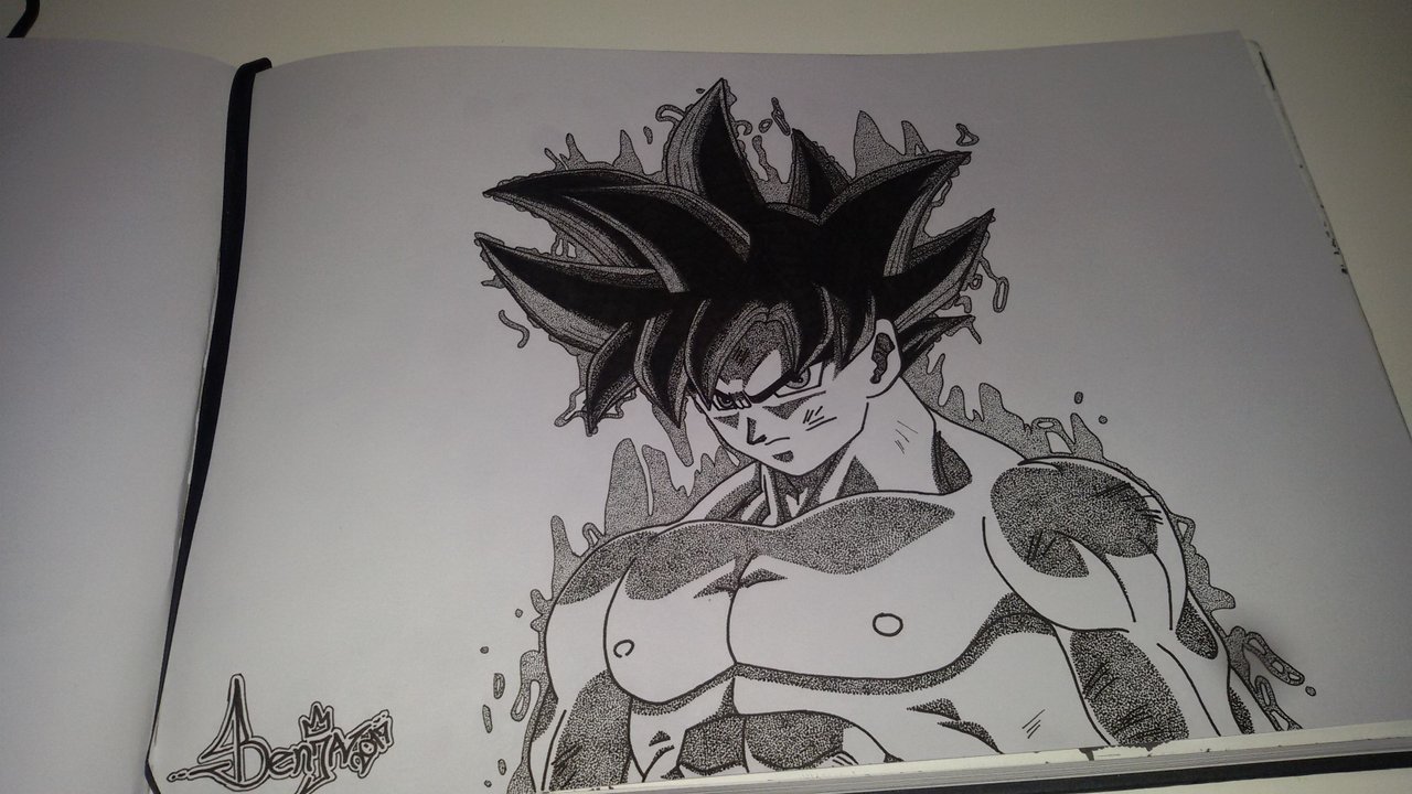 Dragon Ball Super // Drawing of Ultra Instinct Goku | PeakD