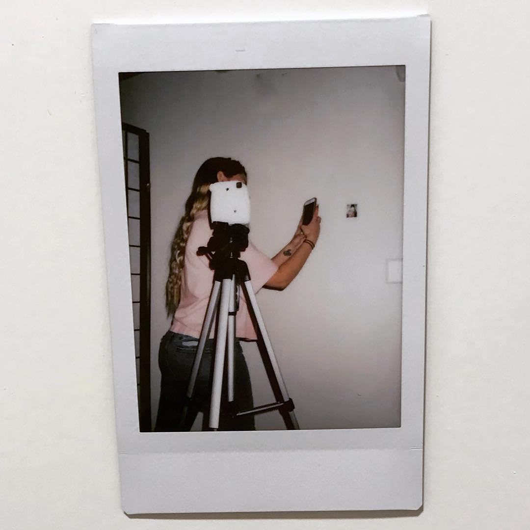 A polaroid of me taking a picture of a Polaroid of me taking a Polaroid! |  PeakD