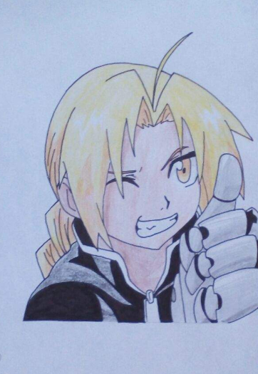 Drawing Anime Eyes - Part 3: The Eye of Edward Elric