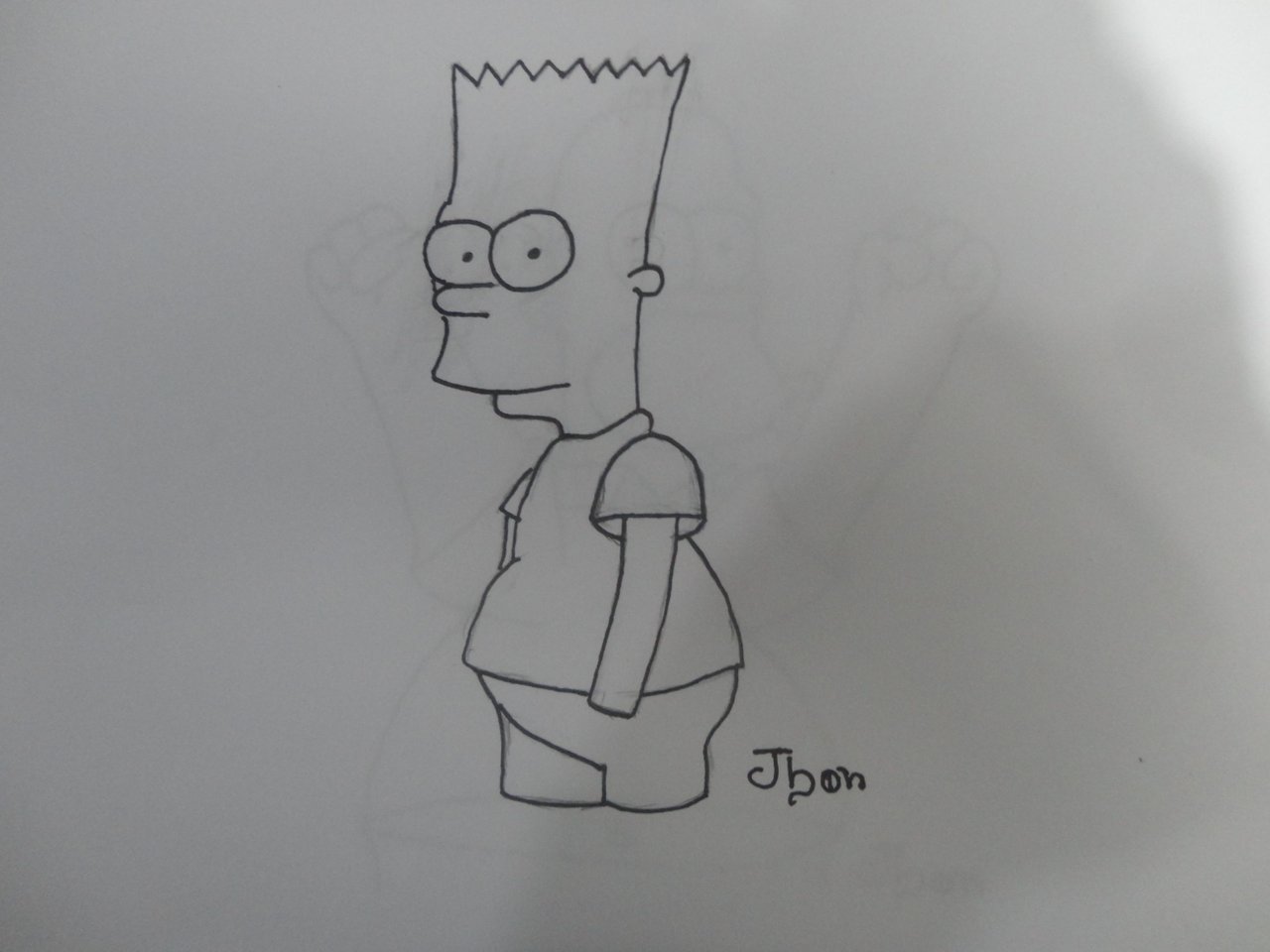 DIBUJO DE BART SIMPSON | PeakD