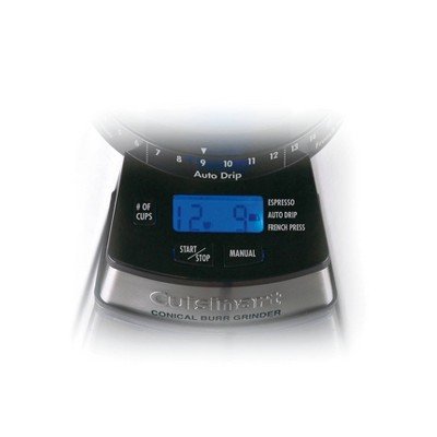2 Cuisinart Conical Burr Mill with Programmable Settings