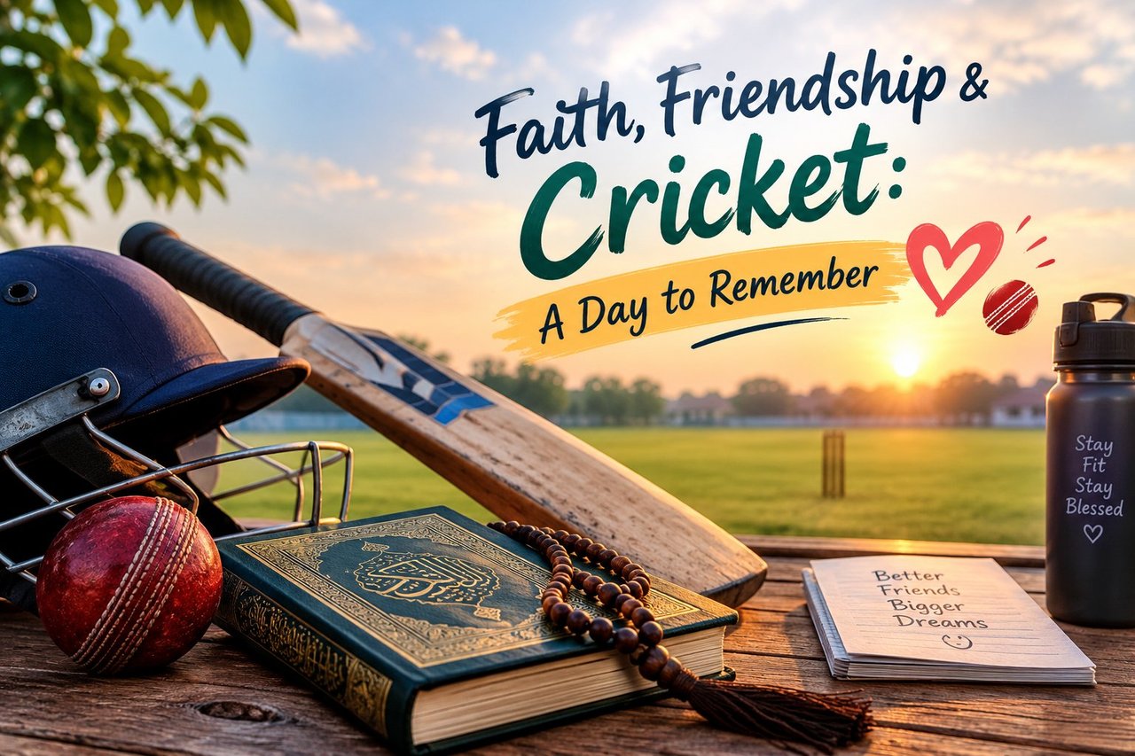 Faith, Friendship & Cricket: A Day to Remember ❤️🏏