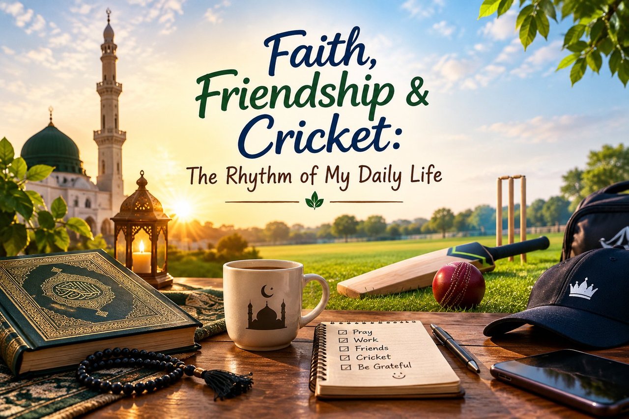Faith, Friendship & Cricket: The Rhythm of My Daily Life