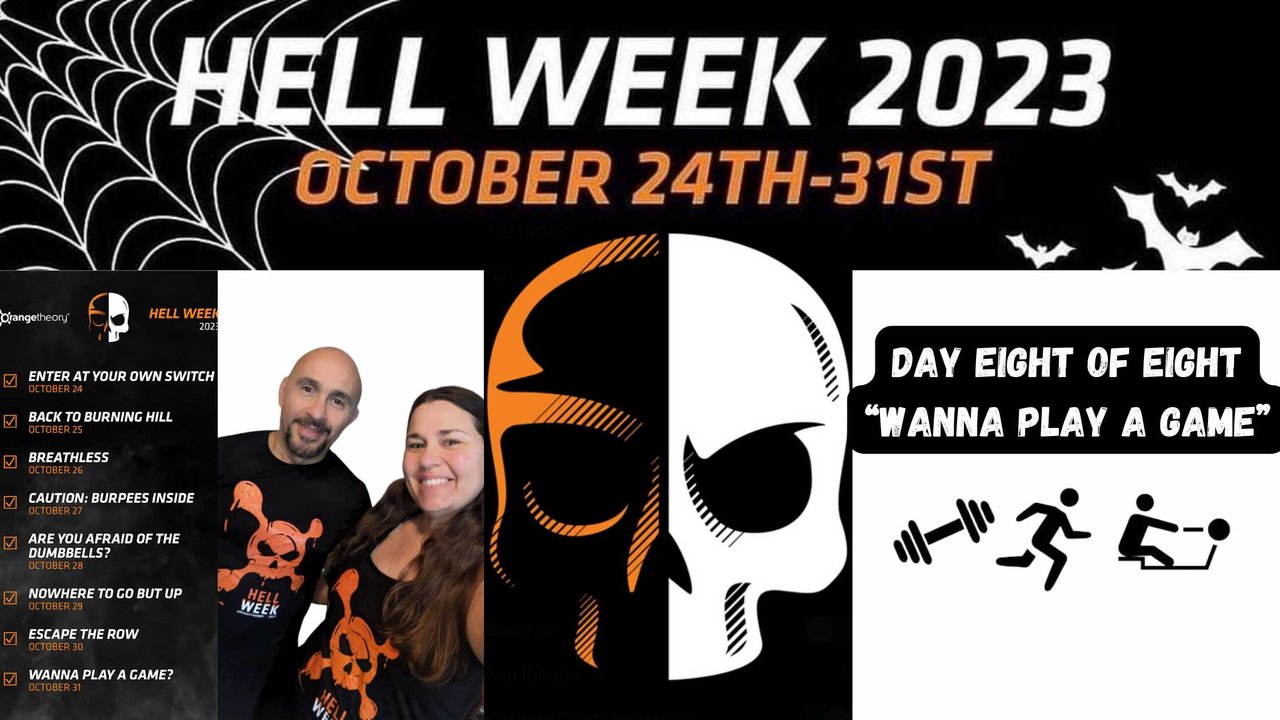 OTF Hell Week 2023 - Day EIGHT of EIGHT - My Actifit Report Card: October  31 2023