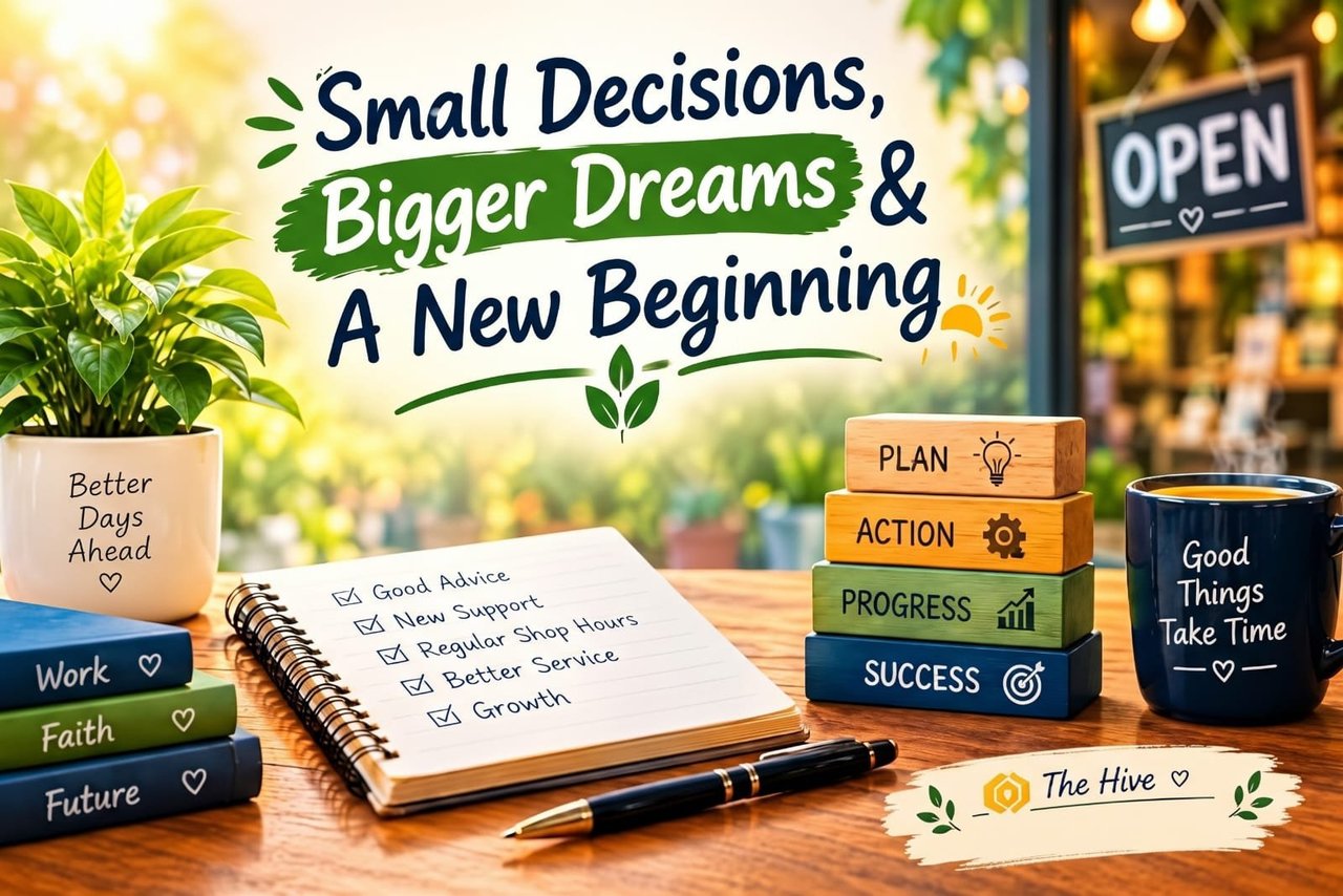 Small Decisions, Bigger Dreams & A New Beginning 🌱💼✨