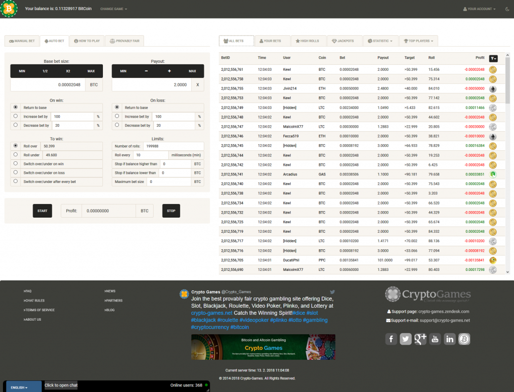 Crypto Games Review: Another Way To Double Your Bitcoins | PeakD