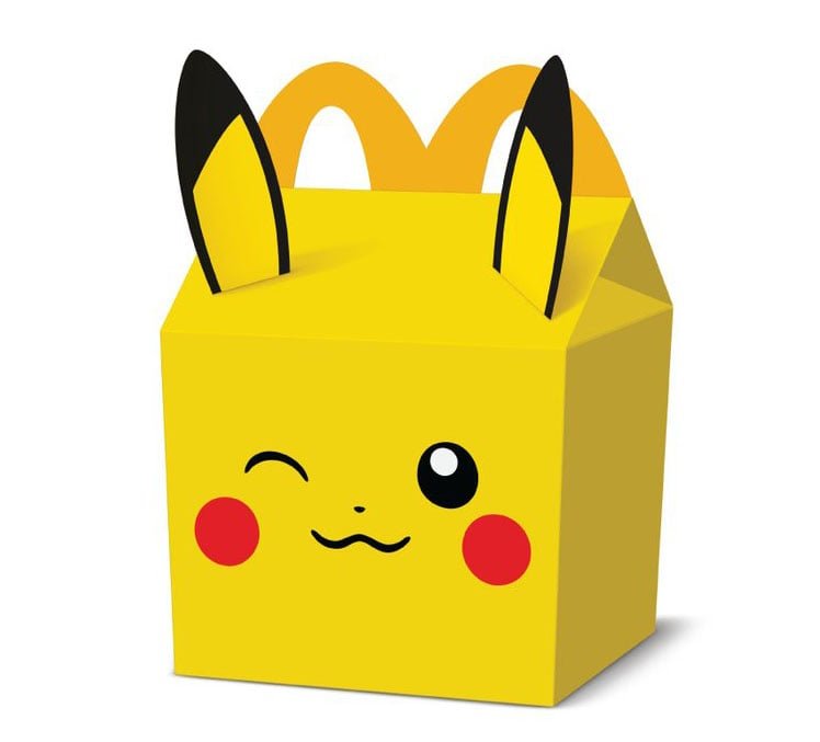 McDonalds With Pokemon + First Pokemon Valentine's Day Set