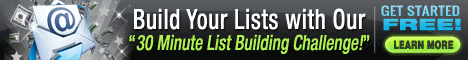 30 Minute List Building Challenge