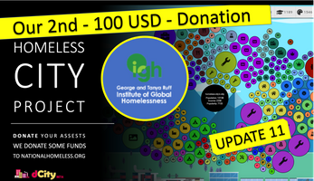 @homeless-city/100-usd-donation-for-institute-of-global-homelessness-2nd-donation-hive-can-do