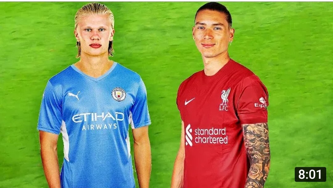 Erling Haaland and Darwin Nunez Take Manchester City vs Liverpool Rivalry  to New Level - Bitter and Blue