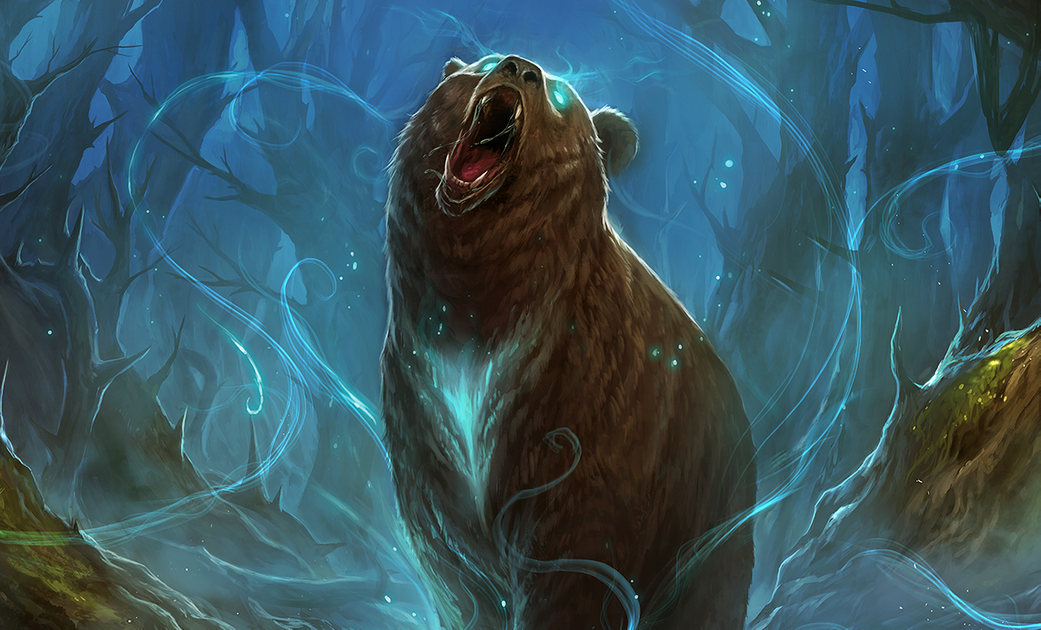 Art - The Bear Token! - For those MTG Fans.. and just art fans out ...