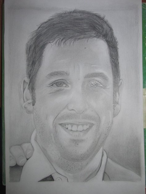 [ESP/ENG] Dibujando a Adam Sandler / Drawing Adam Sandler by @andresrk ...