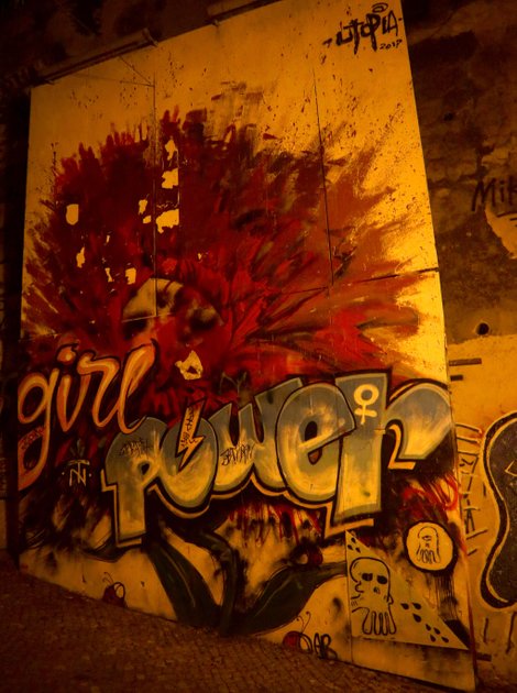 28 July 2021 - Street art at night — Hive