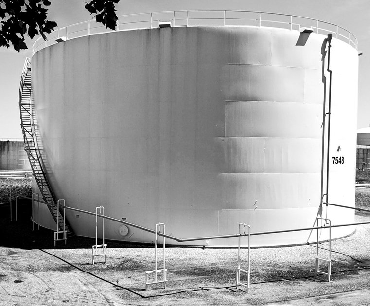 14 June 2022 - Storage tanks in the docks in Providence — Hive