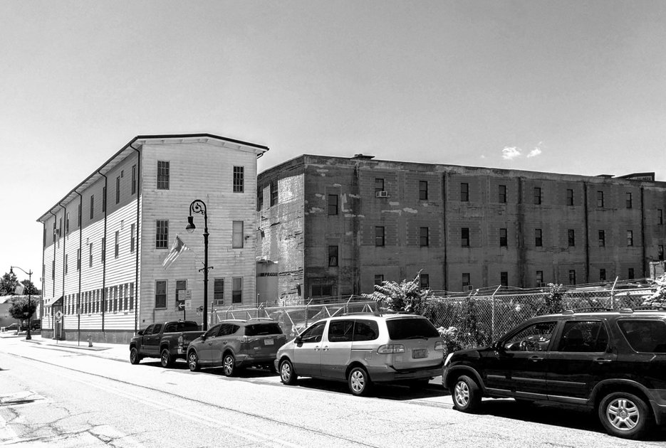 19 July 2022 - Old industrial buildings in the center of Attleboro — Hive