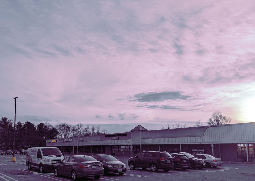 5 March 2022 - Wavy Winter sky over a parking lot — Hive