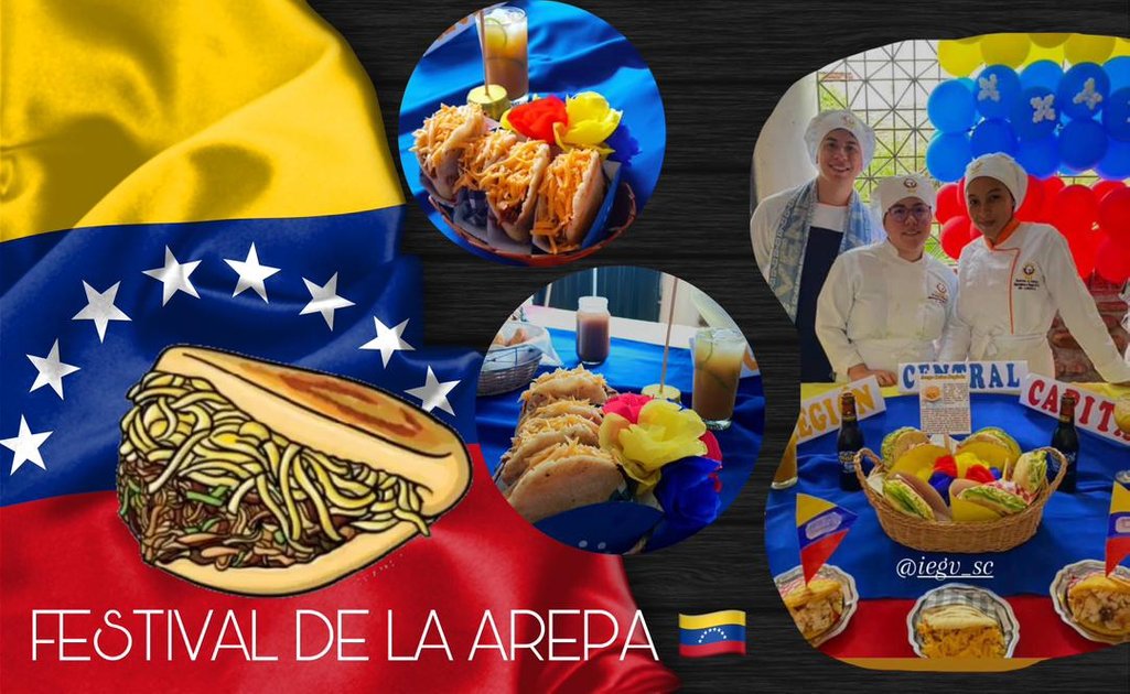 Festival de la Arepa Conociendo las variantes de la