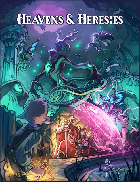 Heaven's and Heresies – A small Tabletop RPG in the Alpha, and my Thoughts | PeakD