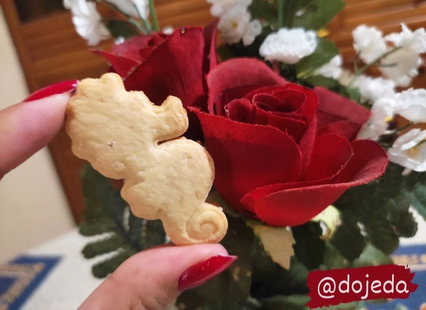 Recipe: Seahorse Figure Cookie Delight - Receta: Delicia de galletas ...