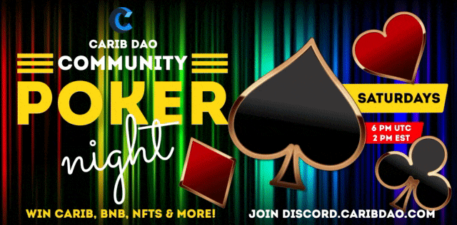 CARIB Poker 8 TODAY 6 PM UTC PeakD