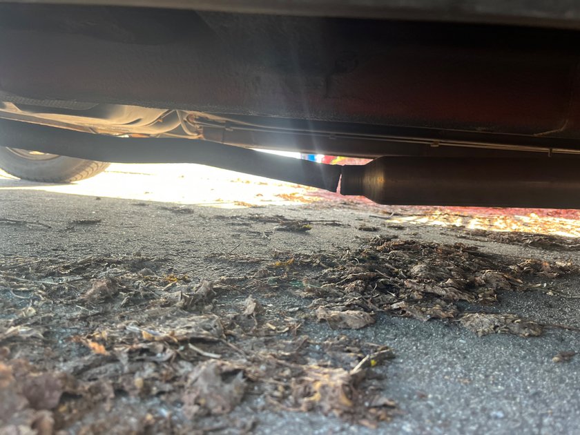 Exhaust suddenly ruptured / Auspuff plötzlich kaputt gerissen PeakD