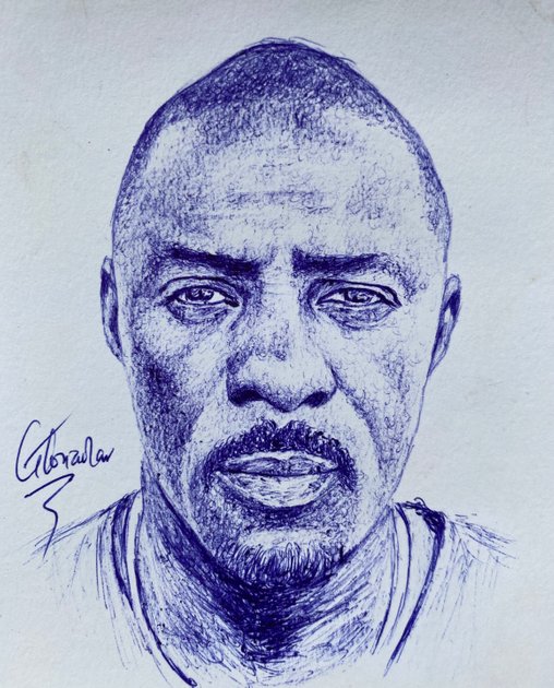 New drawing: Idris Elba | PeakD