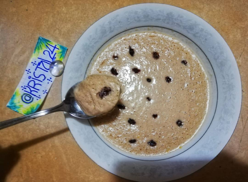 ENG-ESP) Banana and oatmeal ice cream with raisins / Helado de plátano y  avena con pasas