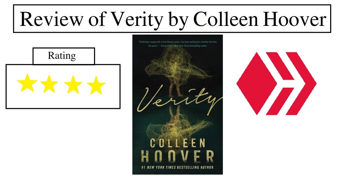 Verity By Colleen Hoover Book Review - Sharing Life's Moments