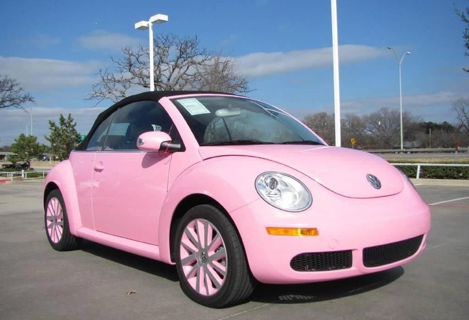 ESP - ING) El automóvil de mis sueños Volkswagen New Beetle Rosado?? /  The car of my dreams Volkswagen New Beetle Pink?? | PeakD