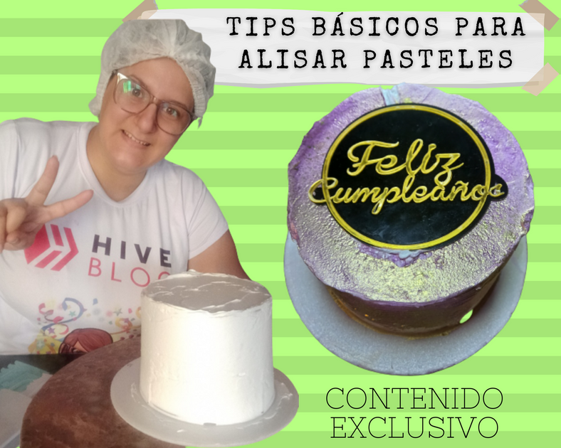 [ESP-ENG]- TIPS básicos para alisar un pastel / Basic tips for smoothing a  cake | PeakD