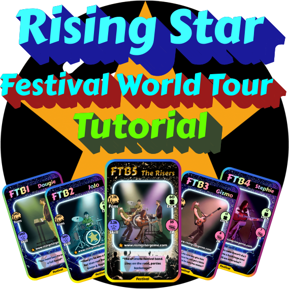 Rising Star Game HOW TO PLAY TO THE FESTIVAL WORLD TOUR [🇬🇧EN/ES 🇪🇸