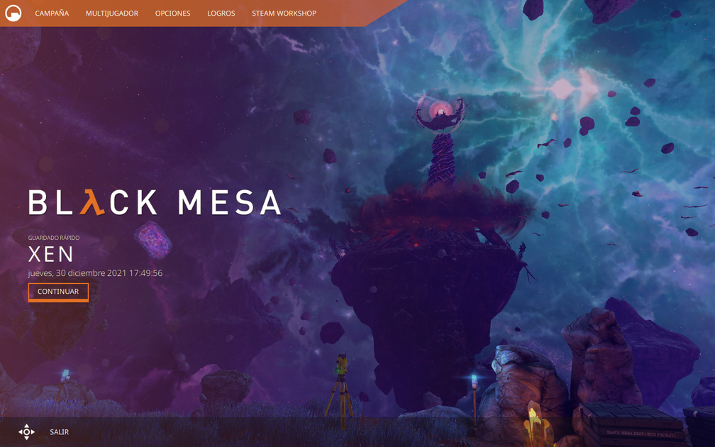 Black Mesa, Xen, this place is a masterpiece. // Black Mesa, Xen, este ...