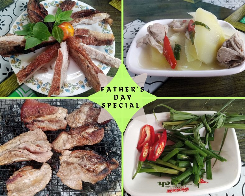 fathers-day-special-tasty-and-delicious-grilled-pork-belly-and-chicken-soup-with-papaya-or-peakd
