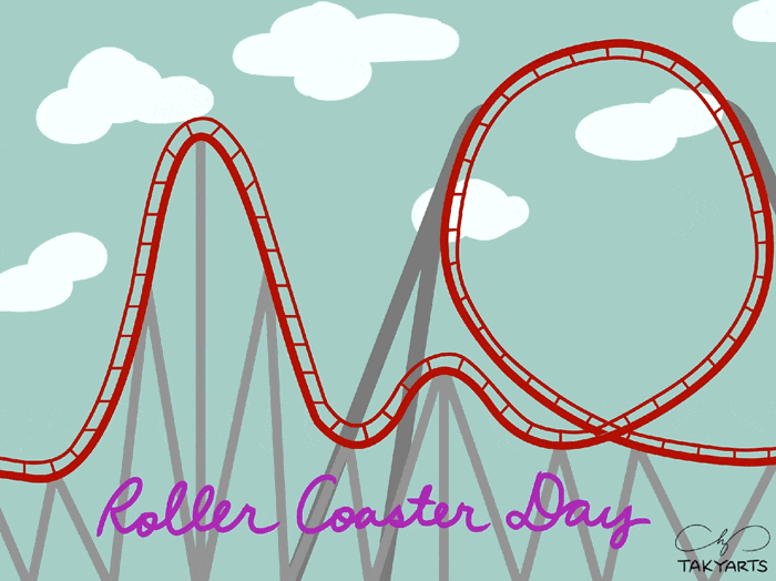 HAPPY ROLLER COASTER DAY (Animation) | PeakD