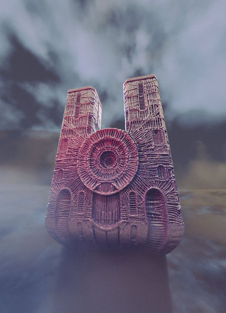 The Cathedral - Beksinski Inspired 3D Print | PeakD