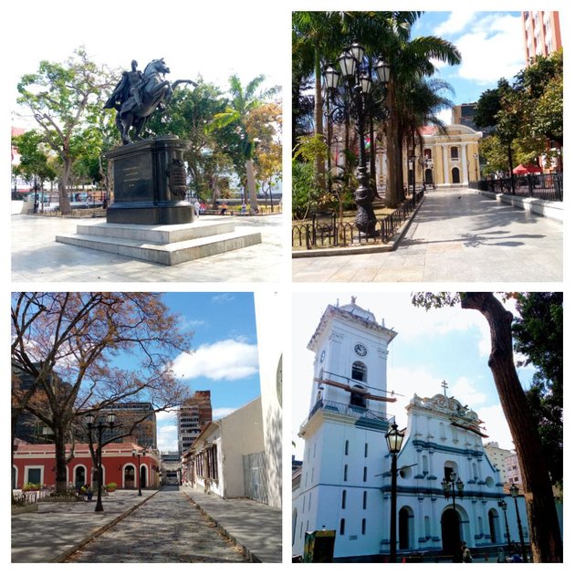 Historic center of Caracas Plaza Bolívar PeakD