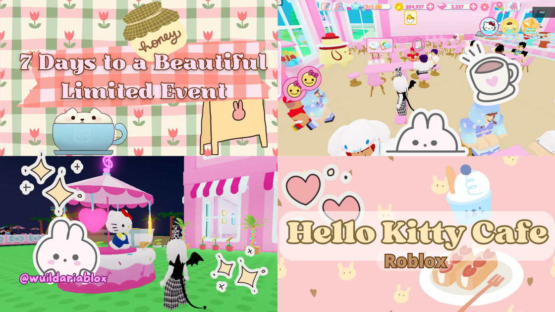 New Thanksgiving Day Update - Hello Kitty Café 🎁🌷✨[ENG - ESP