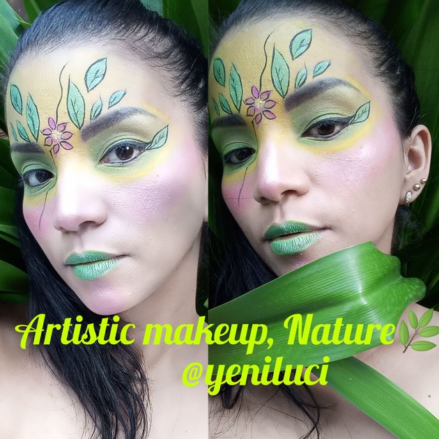  Artistic makeup, Nature /Maquillaje artístico, Naturaleza.
