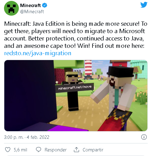 Minecraft Java Edition will soon require players to login with their